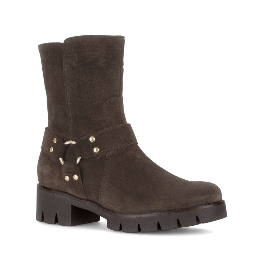 Gabor Biker boots brown מגפי גאבור לנשים חום