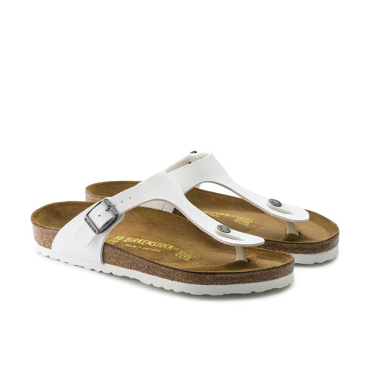 Birkenstock Gizeh BS White כפכפי בירקנשטוק גיזה לבן