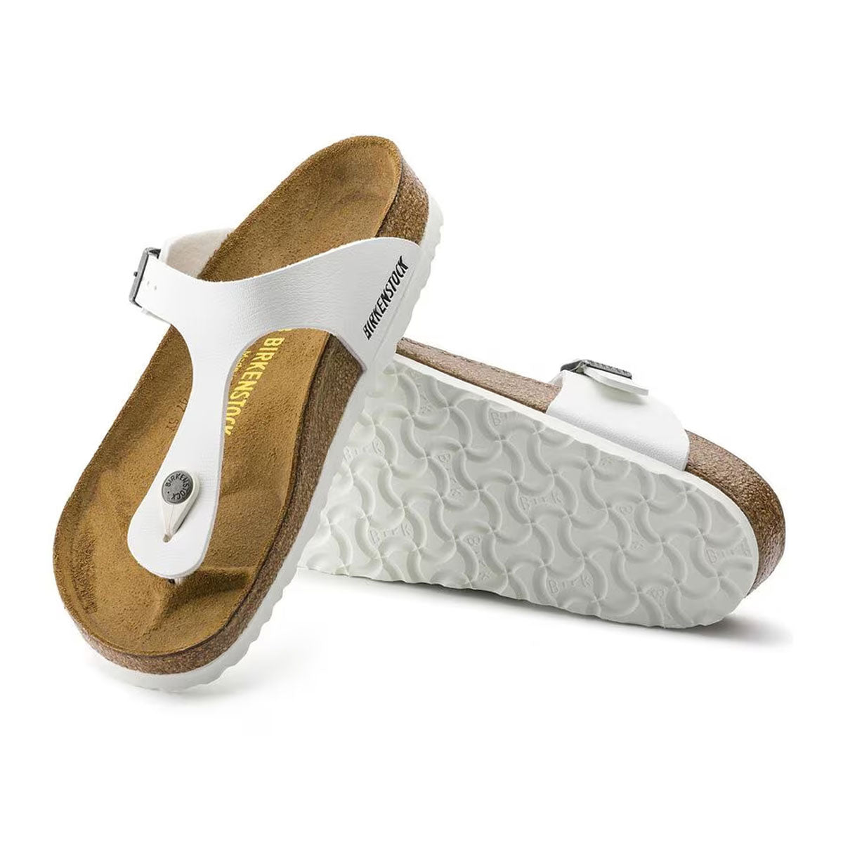 Birkenstock Gizeh BS White כפכפי בירקנשטוק גיזה לבן