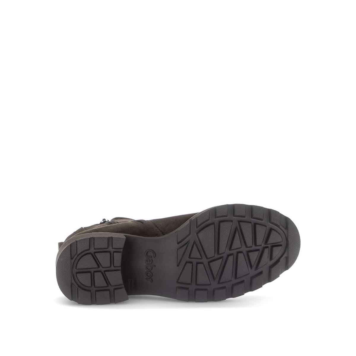 Gabor Platform ankle boot brown מגפי גאבור לנשים חום