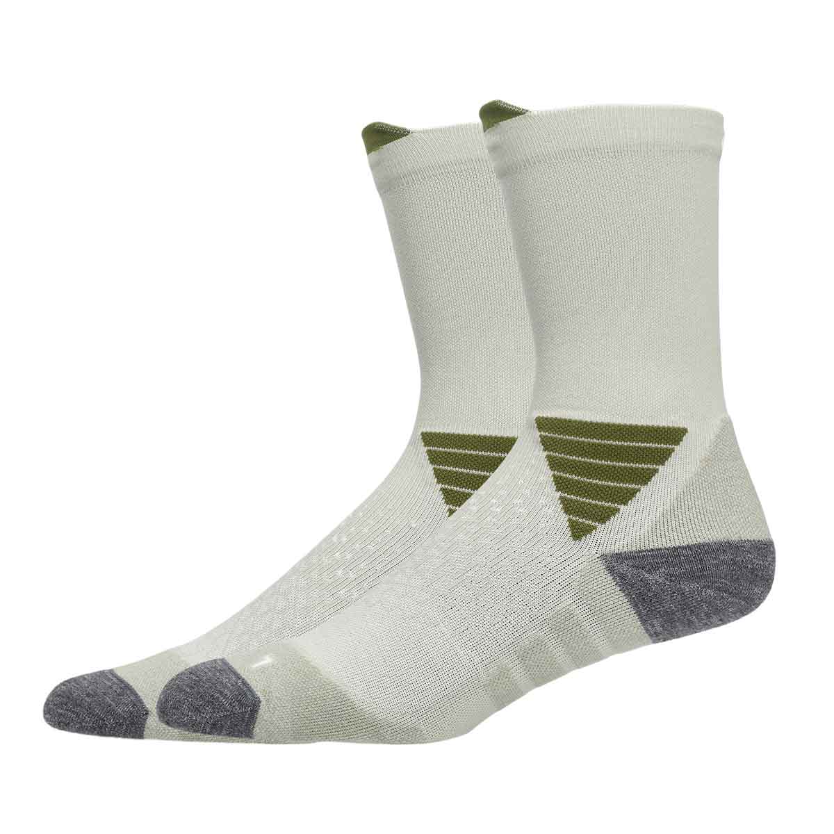 Asics Elite Fujitrail Crew Sock Unisex Khaki גרבי ריצה גבוהים