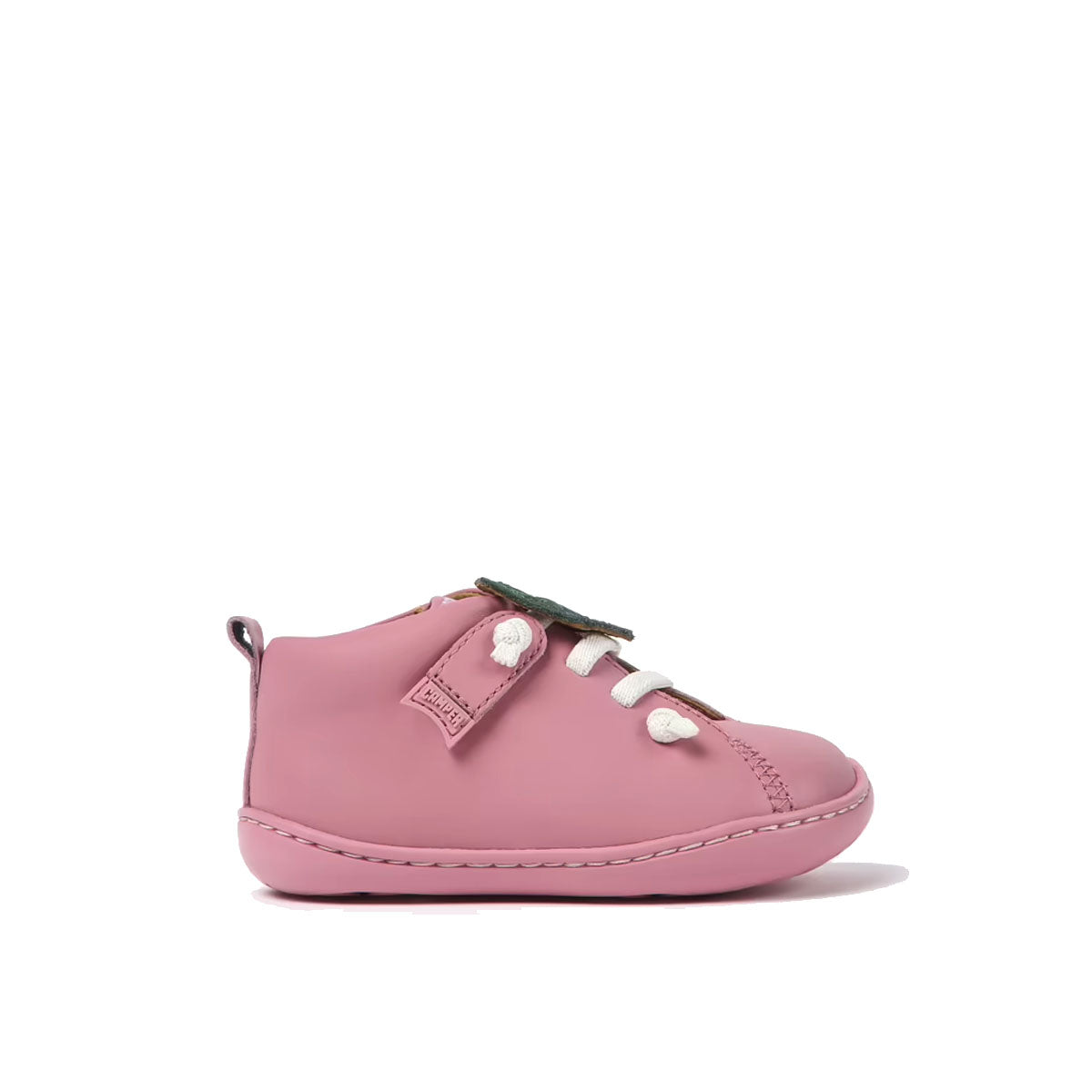 Camper Peu Pink leather shoes for kids נעלי תינוקות קמפר
