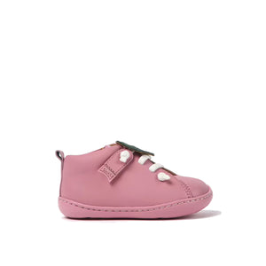 Camper Peu Pink leather shoes for kids נעלי תינוקות קמפר