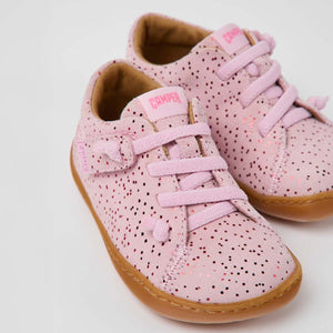 Camper Peu Pink nubuck shoes for kids סניקרס קמפר לילדים