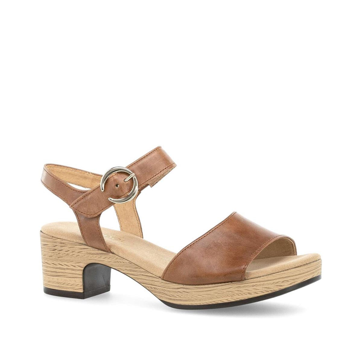 Gabor Camel Gold Platform Sandals סנדלי נשים גאבור