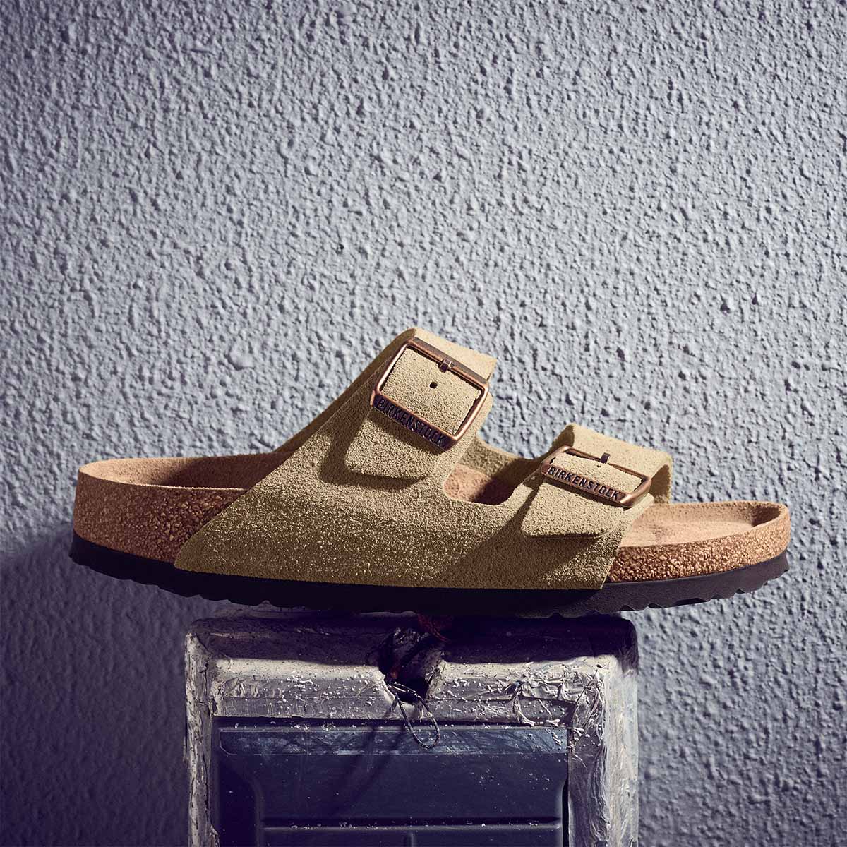 Birkenstock Arizona SFB Taupe כפכפי בירקנשטוק לנשים אריזונה טיופ