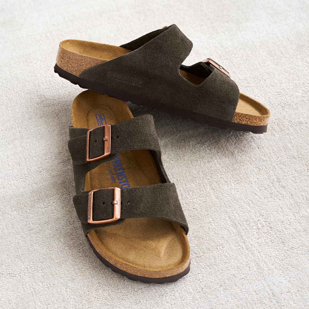 Birkenstock Arizona SFB VL Mocca כפכפי בירנשטוק אריזונה מוקה יוניסקס