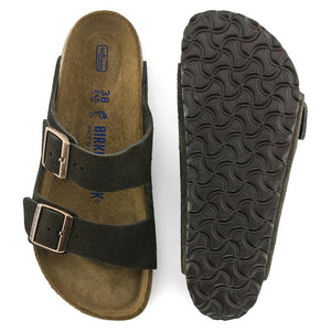 בירקנשטוק כפכפי נשים אריזונה ז'מש מוקה Birkenstock Arizona Suede Mocha