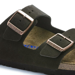 בירקנשטוק כפכפי נשים אריזונה ז'מש מוקה Birkenstock Arizona Suede Mocha