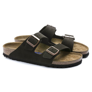 בירקנשטוק כפכפי נשים אריזונה ז'מש מוקה Birkenstock Arizona Suede Mocha