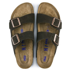 בירקנשטוק כפכפי נשים אריזונה ז'מש מוקה Birkenstock Arizona Suede Mocha