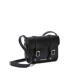 Dr. Martens Leather Crossbody Bag 7 Satchel Black תיק ד"ר מרטינס