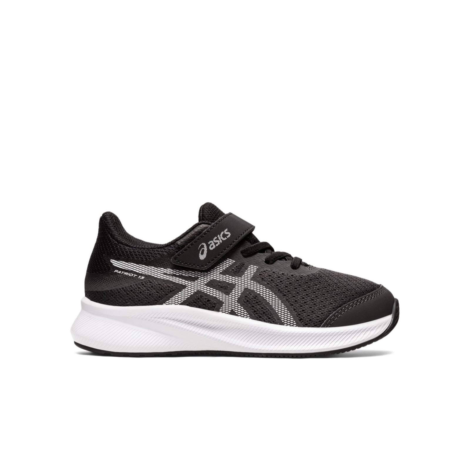 Asics Patriot 13 PS Kids Graphite Grey White נעלי אסיקס פטריוט ילדים