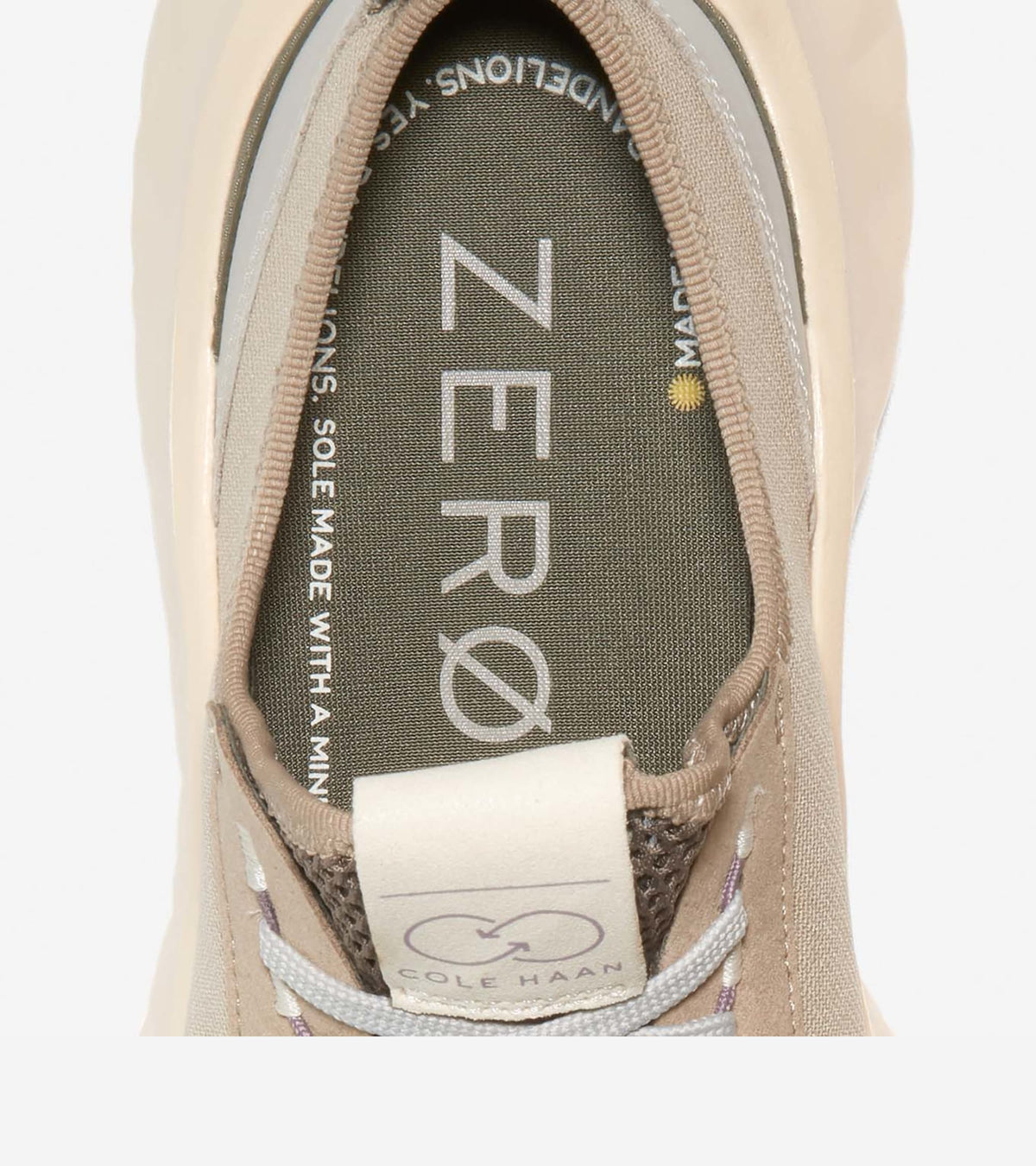 נעלי גברים קול האן Cole Haan Men's Generation ZERØGRAND II Dune Dove Angora