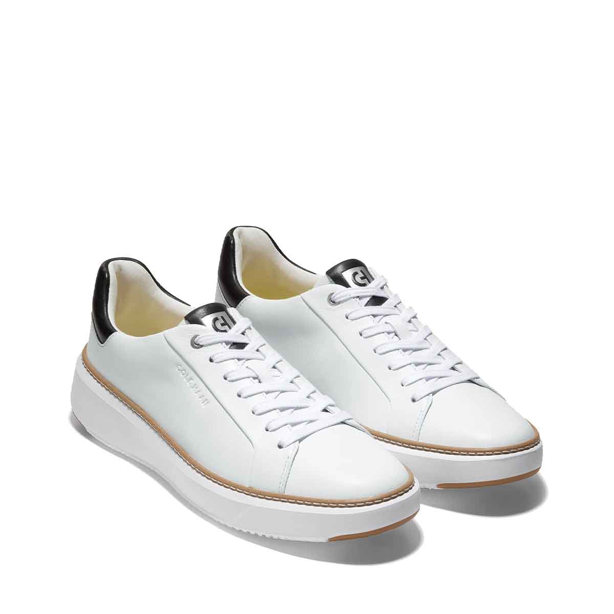 Cole Haan Grandpro Topspin Sneaker White נעלי סניקרס קול האן לגברים