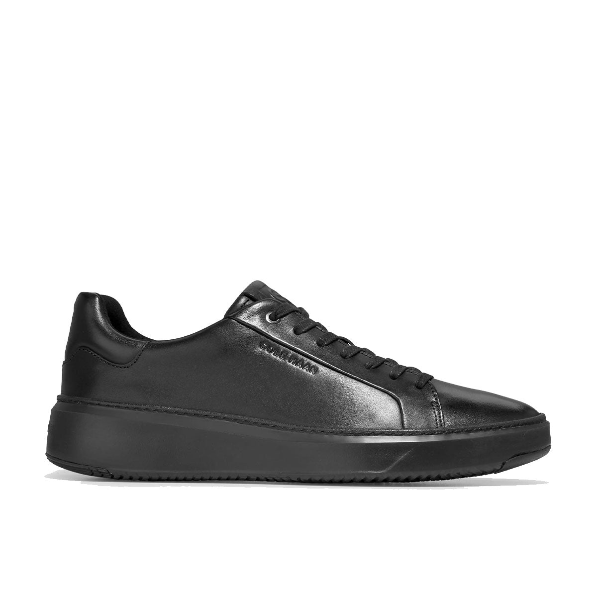 Cole Haan Grandpro Topspin Sneaker Black Leather Black סניקרס קול האן לגברים