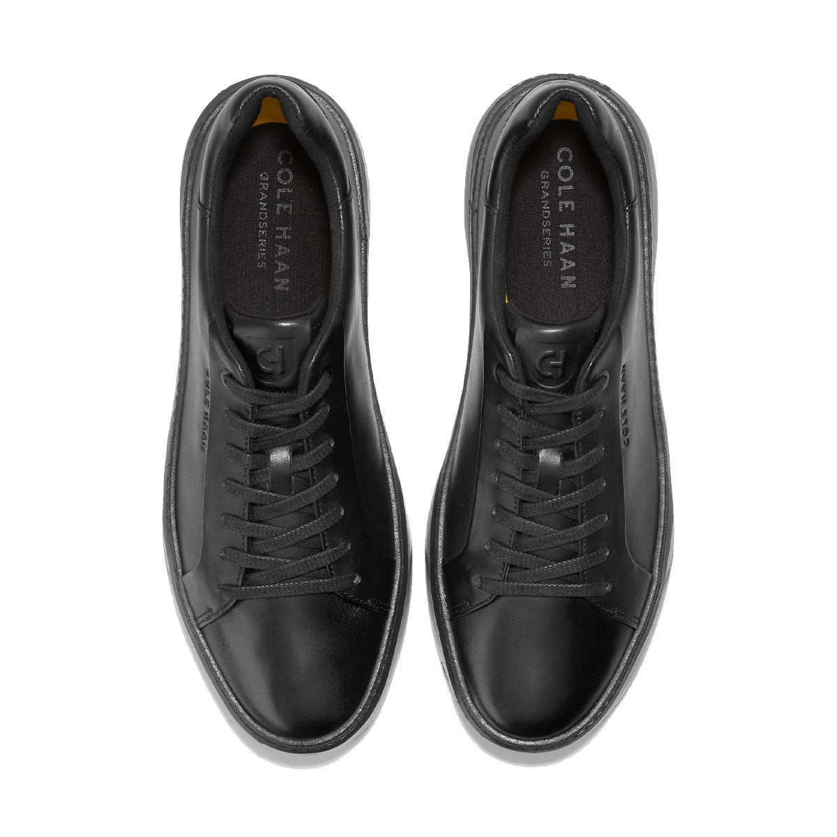 Cole Haan Grandpro Topspin Sneaker Black Leather Black סניקרס קול האן לגברים