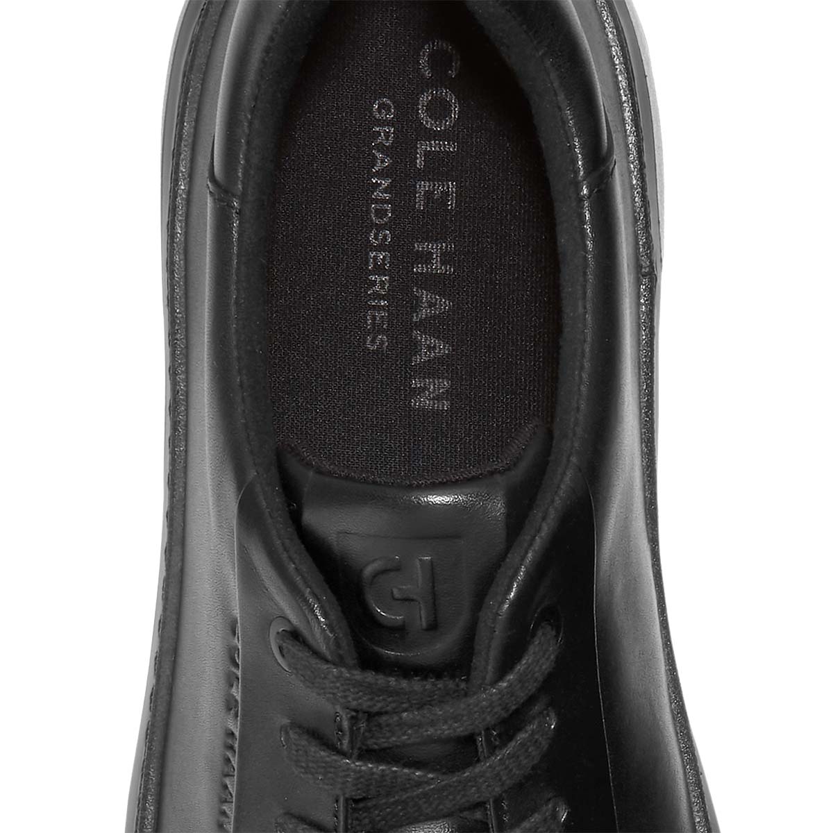 Cole Haan Grandpro Topspin Sneaker Black Leather Black סניקרס קול האן לגברים