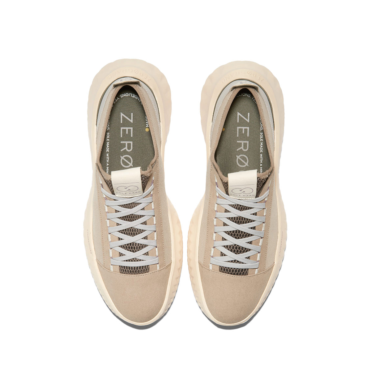 נעלי גברים קול האן Cole Haan Men's Generation ZERØGRAND II Dune Dove Angora