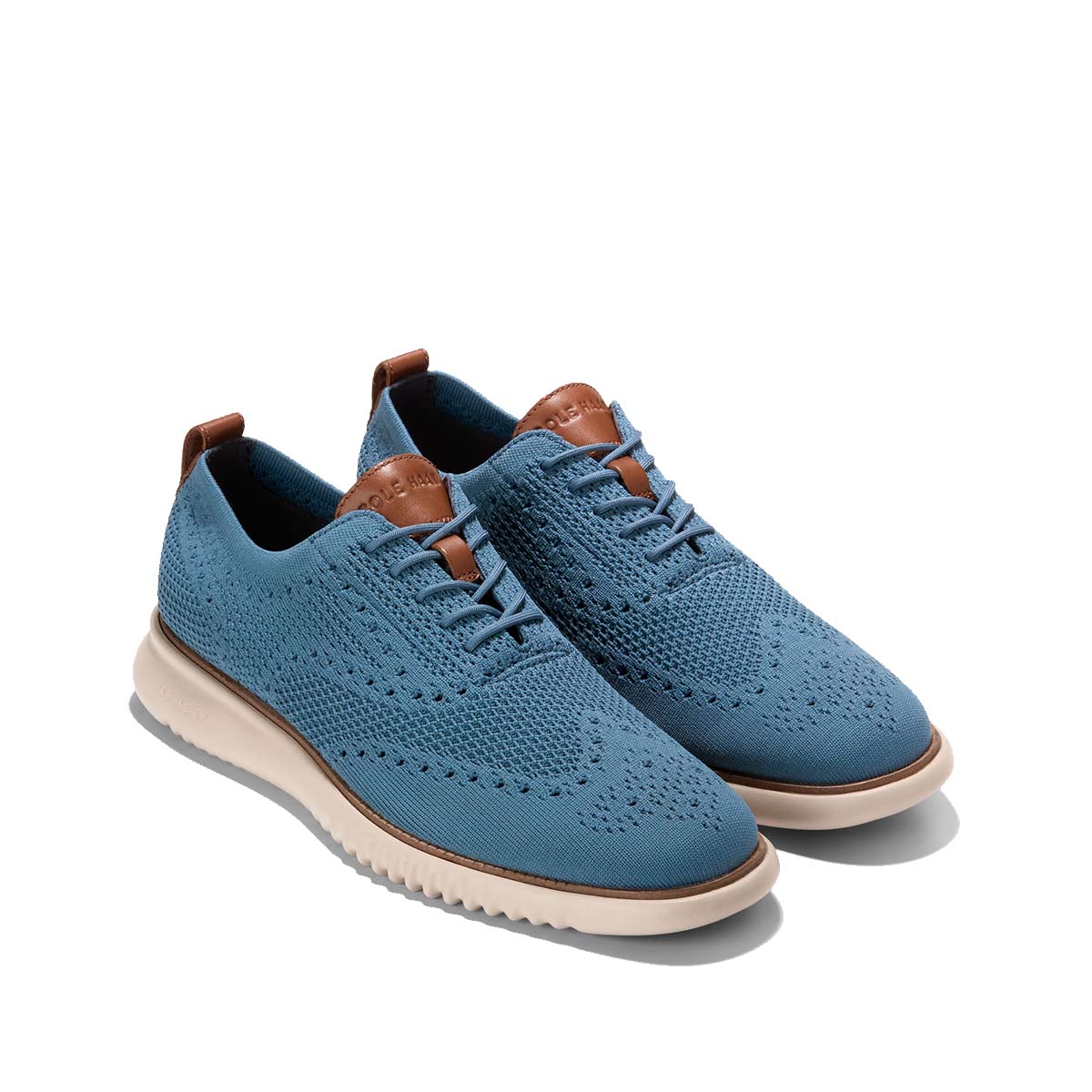 Cole Haan 2.Zerogrand Stitchlite Oxford Teal Ch Natural Pale Vachetta סניקרס קול האן לגברים