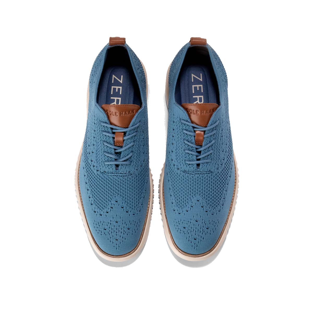 Cole Haan 2.Zerogrand Stitchlite Oxford Teal Ch Natural Pale Vachetta סניקרס קול האן לגברים