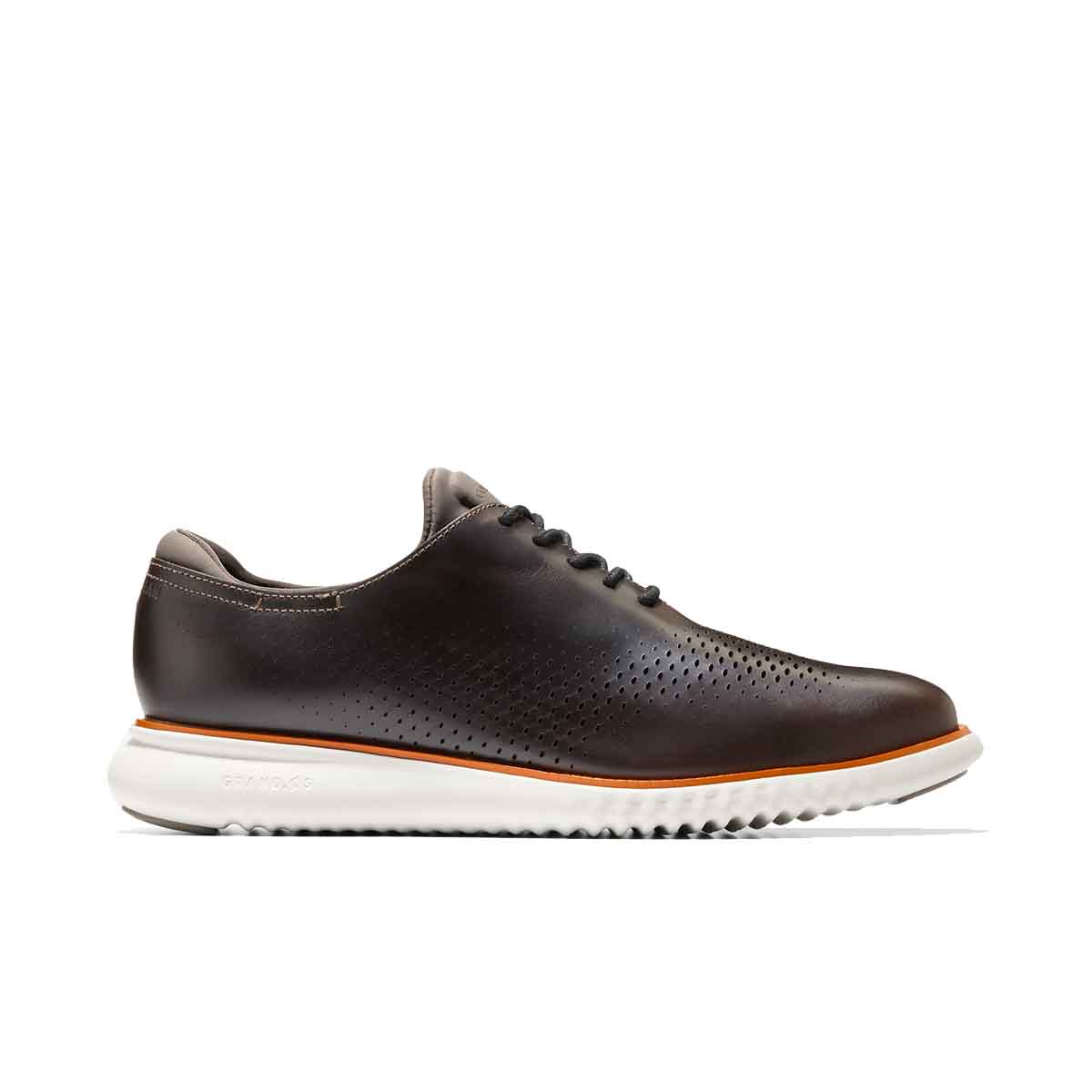 Cole Haan 2.Zerogrand Laser Wingtip Oxfordl Marmalade Silver Birch סניקרס קול האן לגברים
