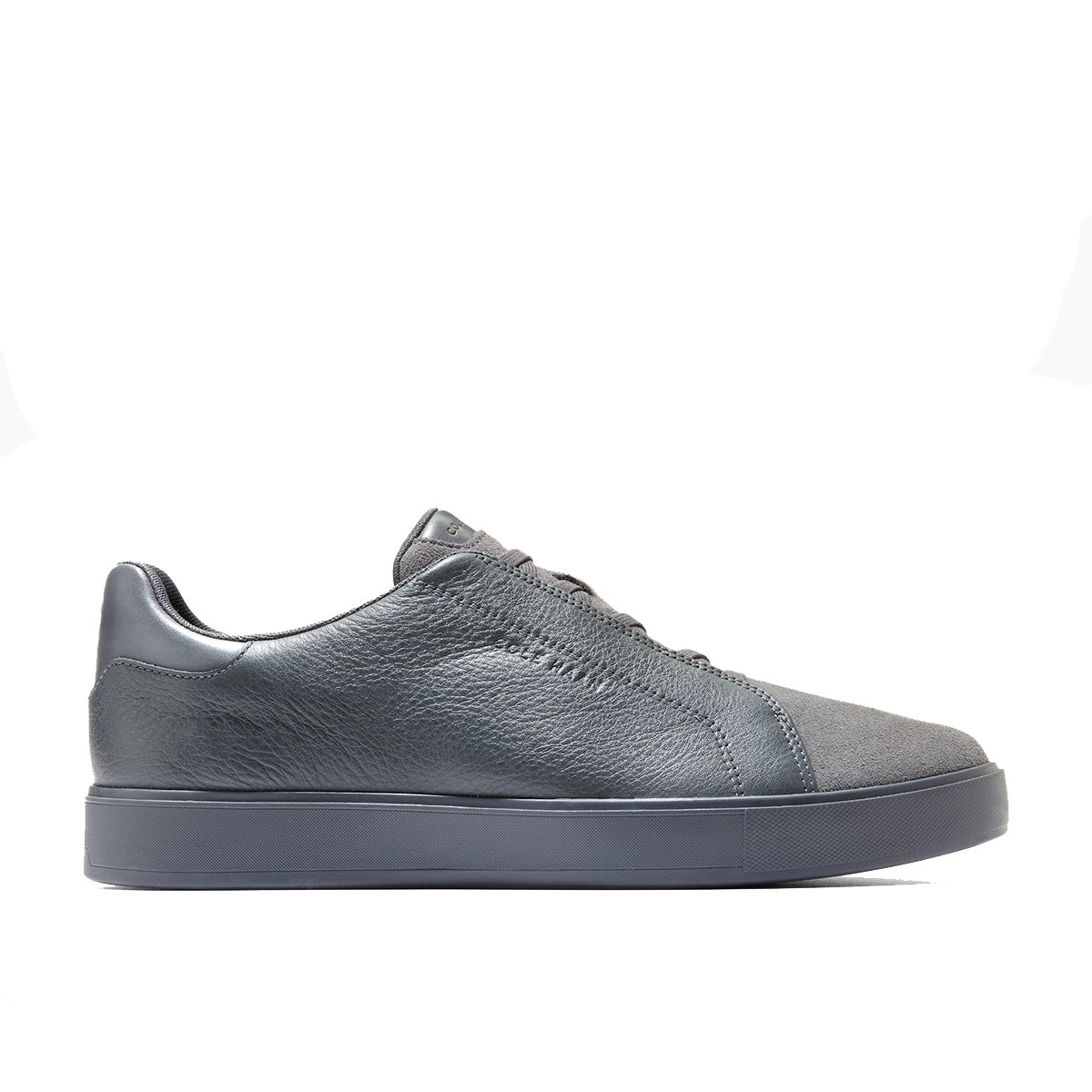 Cole Haan Grandpro Luxe Slip-On Sneakers Gray Pinstripe סניקרס קול האן לגברים
