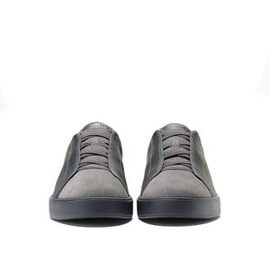 Cole Haan Grandpro Luxe Slip-On Sneakers Gray Pinstripe סניקרס קול האן לגברים