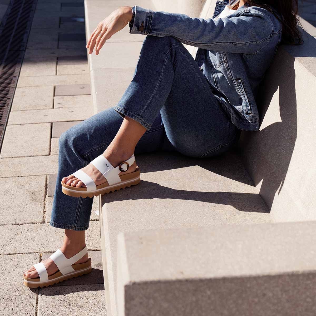 Reef Vista Hi Buckle Cloud כפכפי ריף לנשים