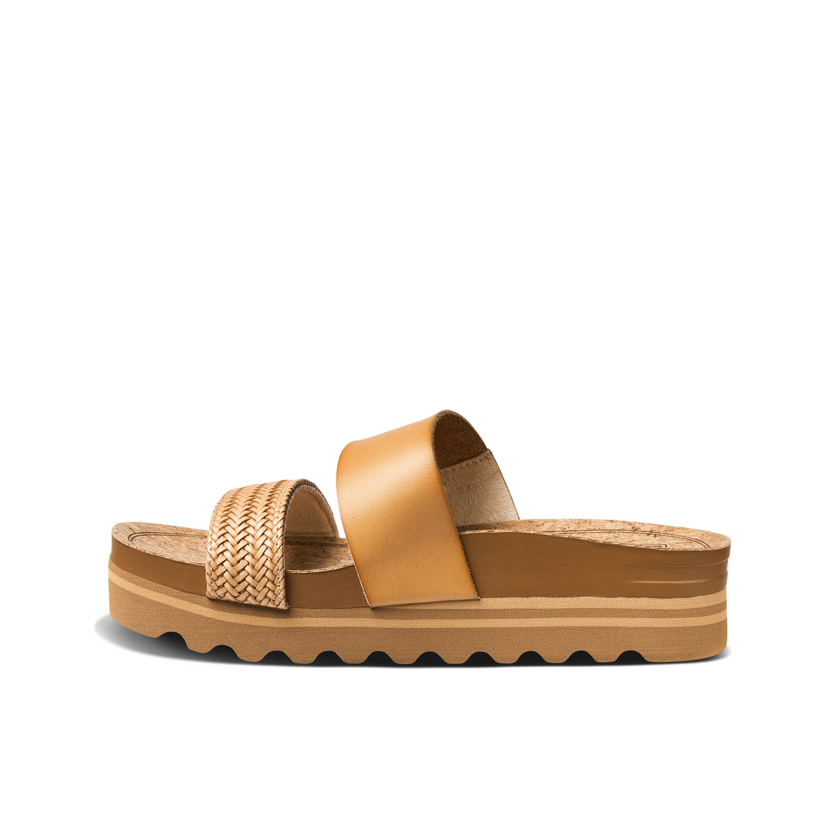 Reef Cushion Vista Hi Natural Braid כפכפי ריף לנשים