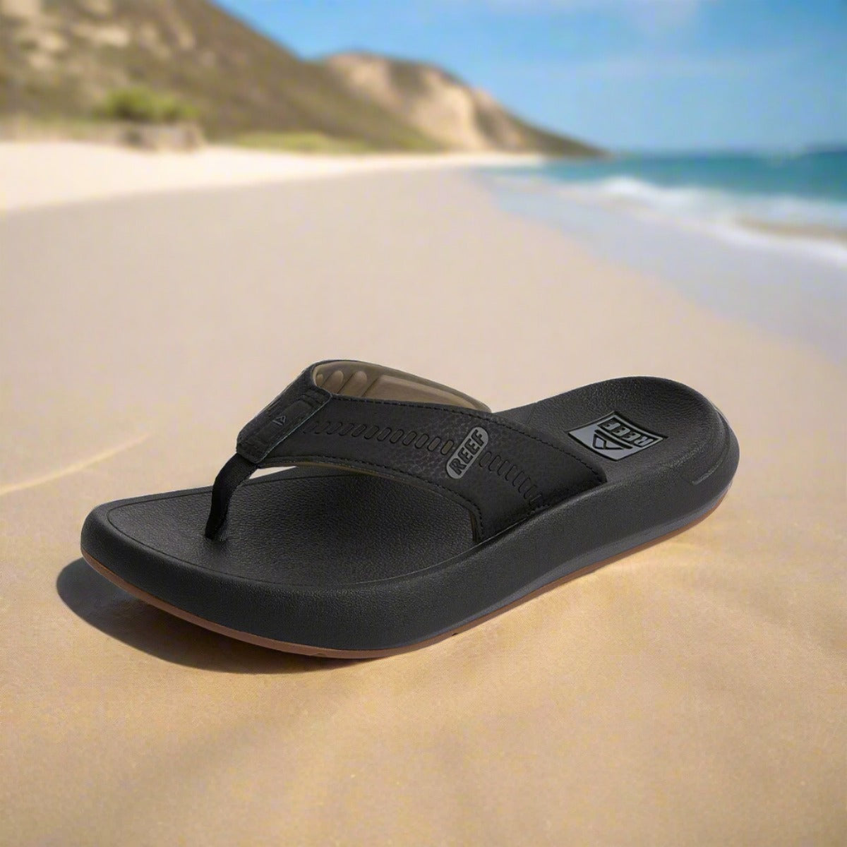 Reef Swellsole Cruiser Black Fossil כפכפי גברים ריף