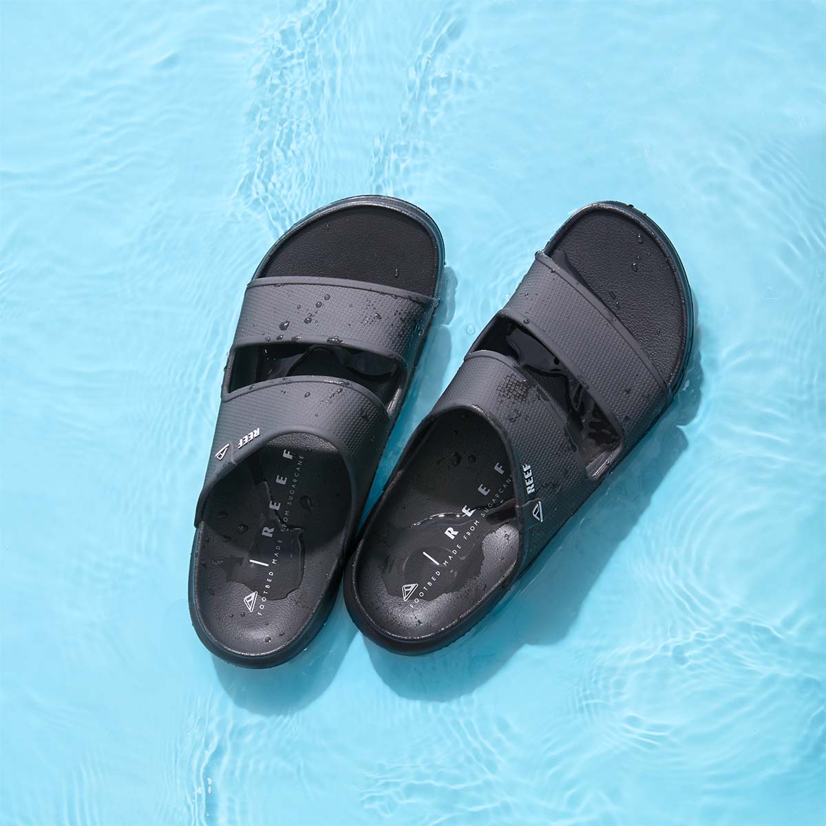 כפכפי ריף לגברים Reef Oasis Double Up Black