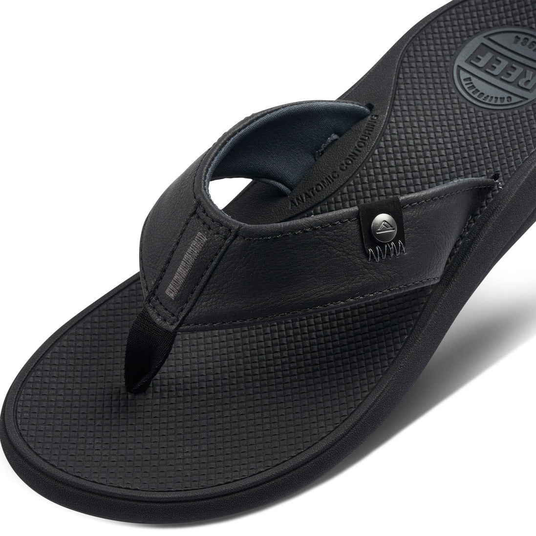 Reef Phantom Nias Black Grey כפכפי גברים ריף