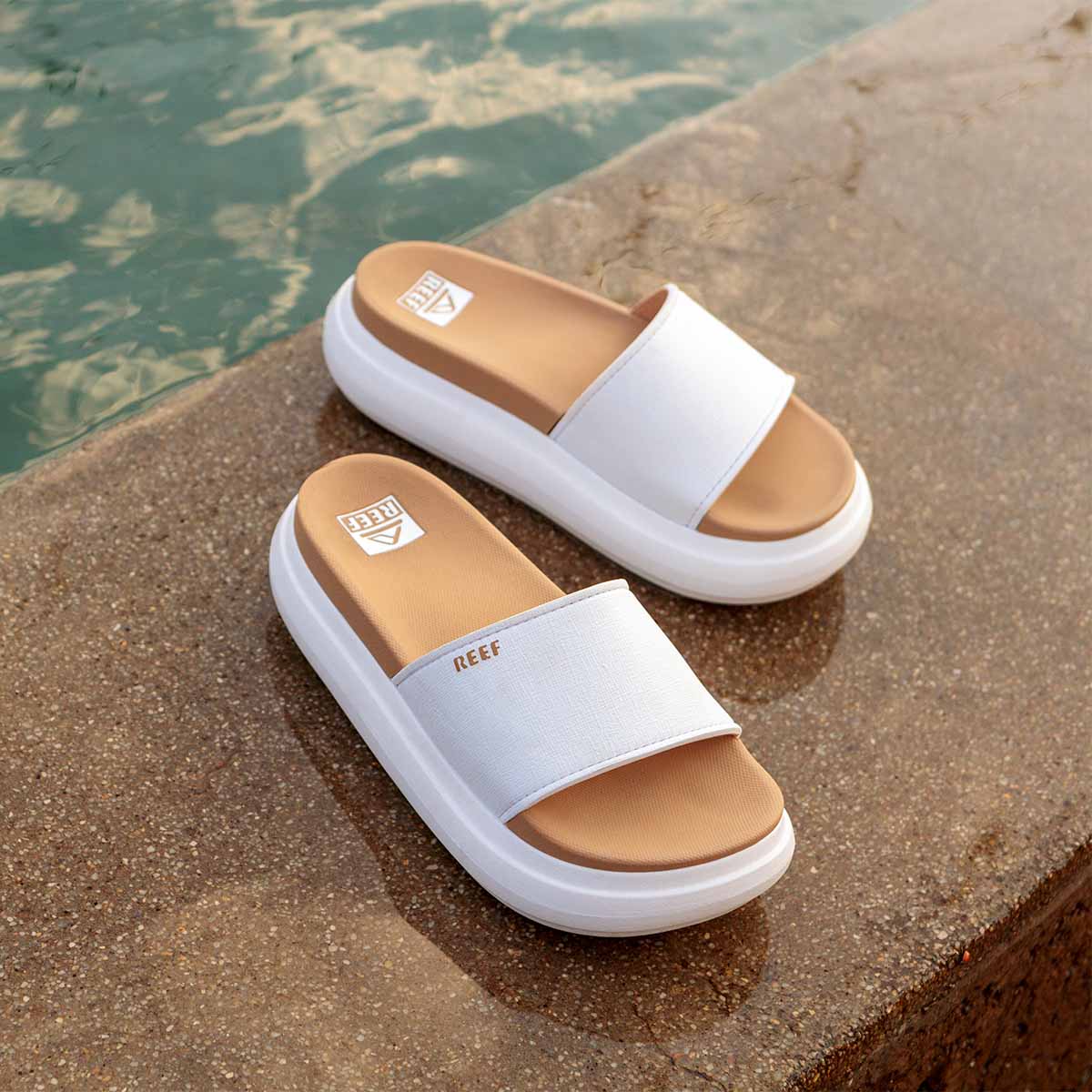 Reef Cushion Bondi Bay Cloud כפכפי ריף לנשים