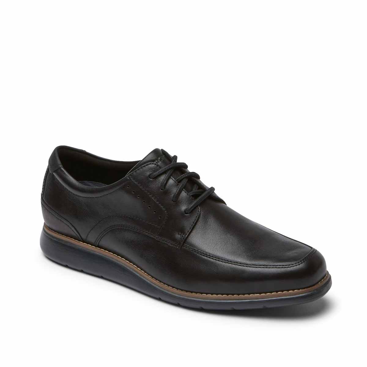 Rockport TM Craft Apron Toe Black נעלי רוקפורט לגברים