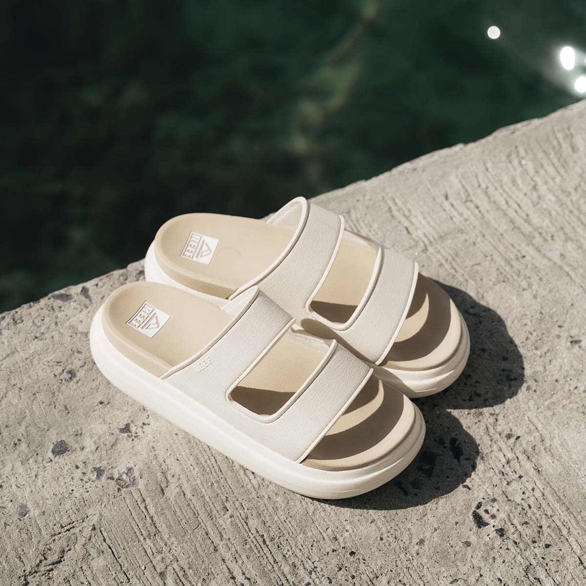 Reef Cushion Bondi 2 Bar Vintage Oasis כפכפי ריף לנשים