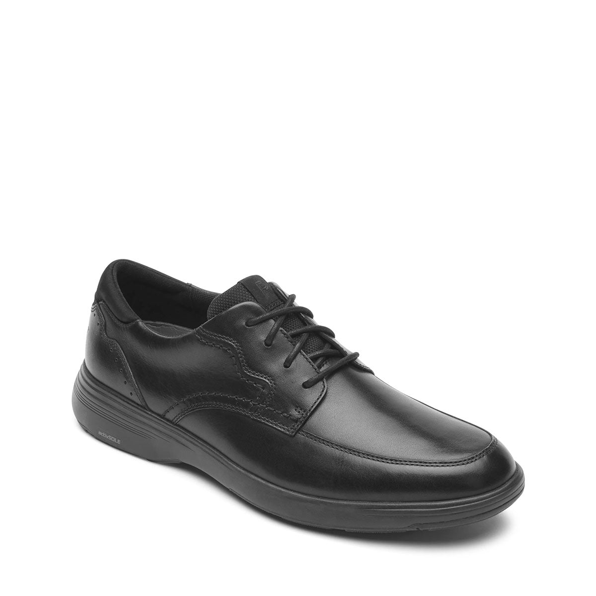 Rockport Noah Apron Toe Black נעלי רוקפורט לגברים