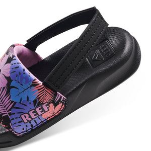 Reef Little One Slide Purple Fronds כפכפי תינוקות ריף