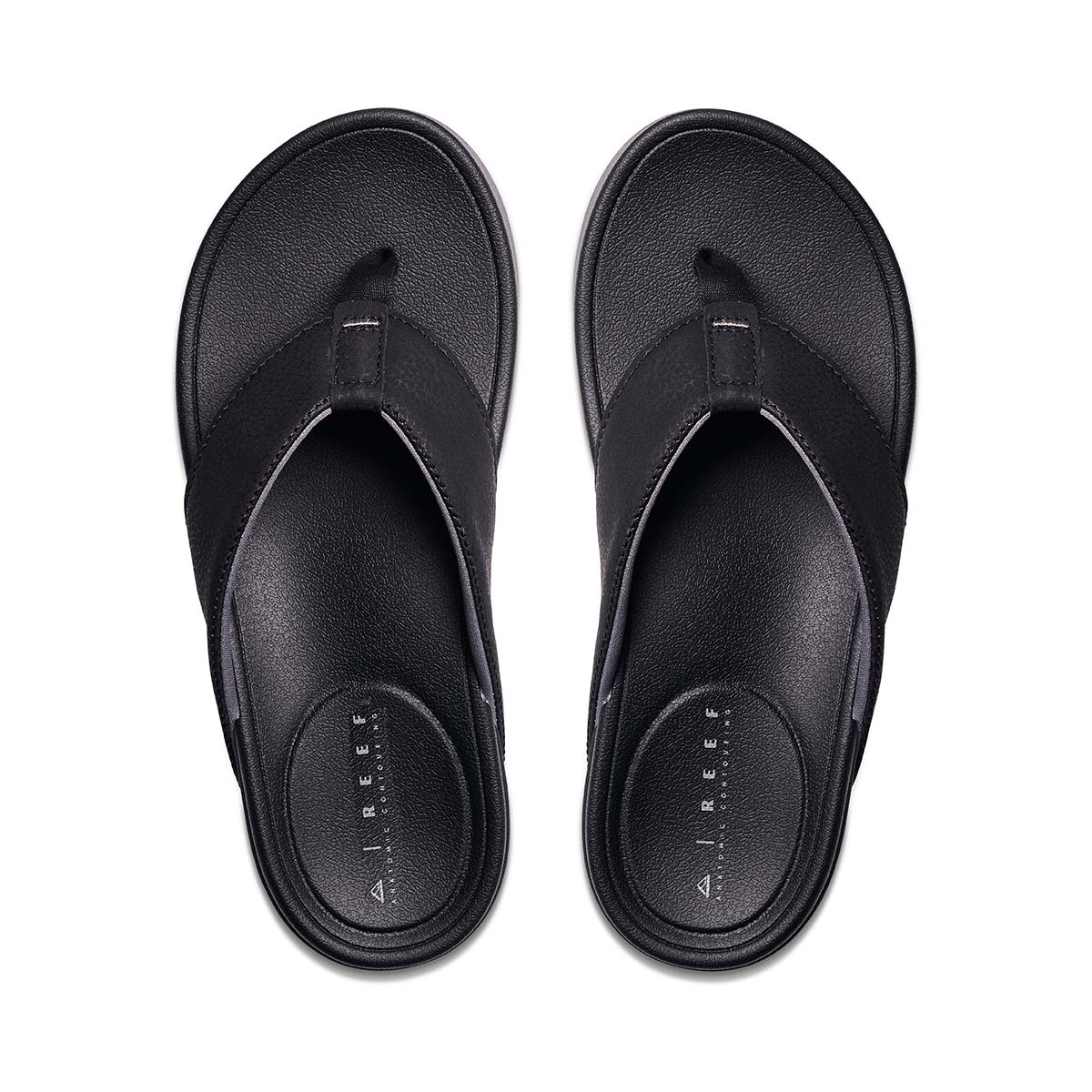Reef Cushion Bonzer Black Gum כפכפי ריף לגברים