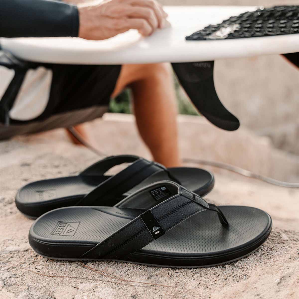 Reef Cushion Phantom 2.0 Black כפכפי גברים ריף