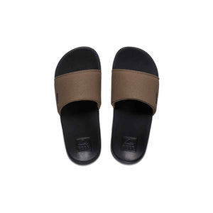 Reef Kids One Slide Black Tan כפכפי ריף לילדים