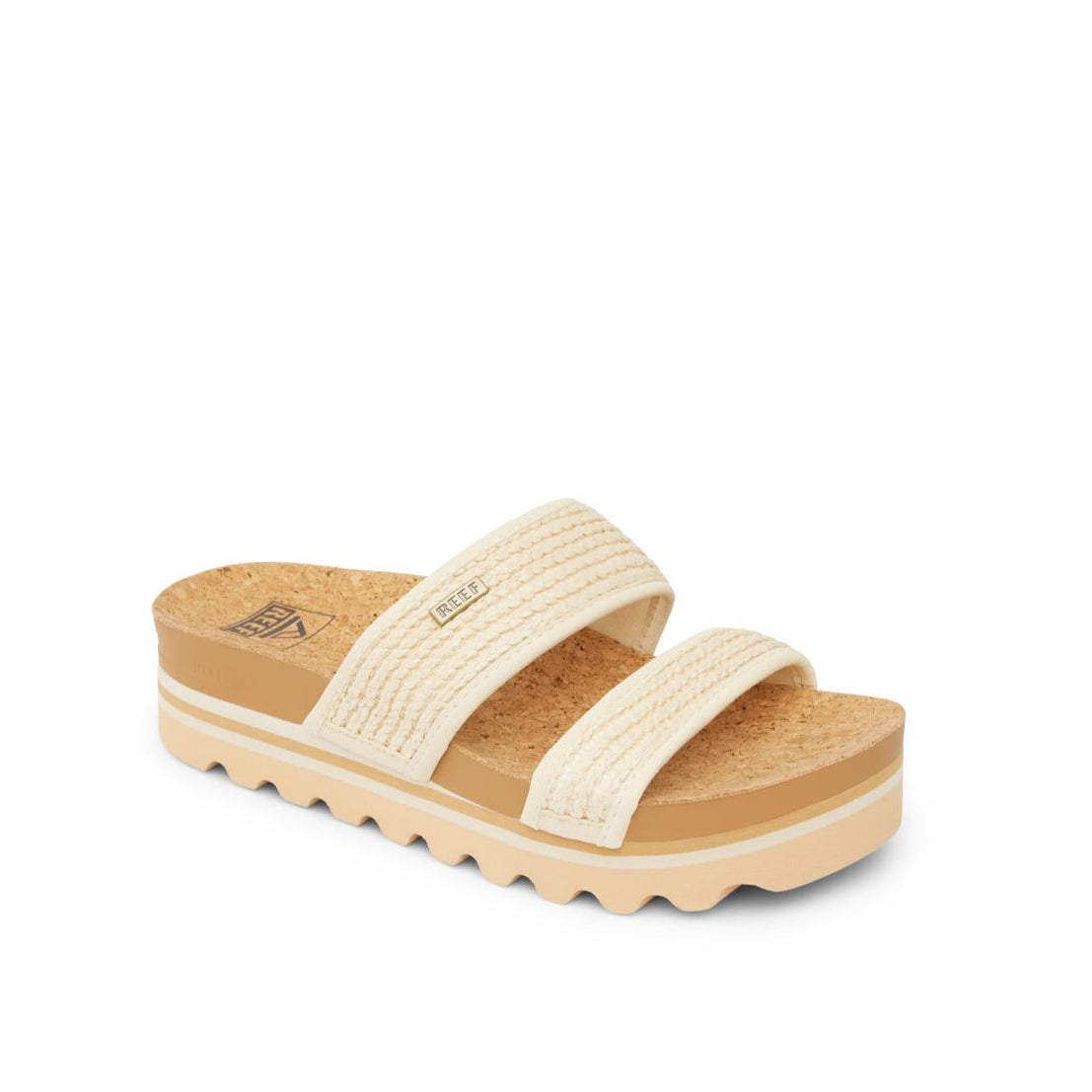 Reef Cushion Vista Hi Vintage Raffia כפכפי ריף לנשים