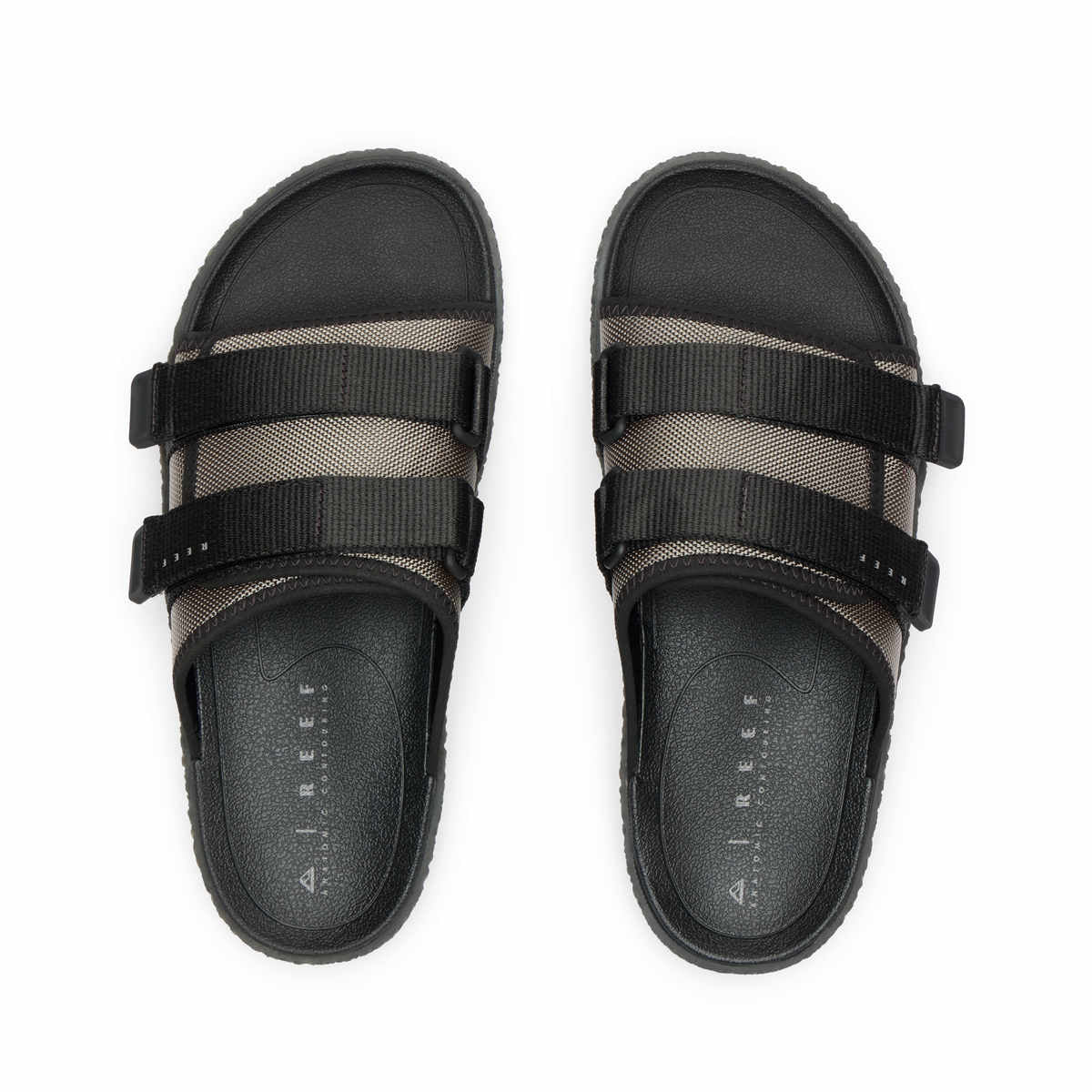 Reef Montauk Olive Black כפכפי גברים ריף