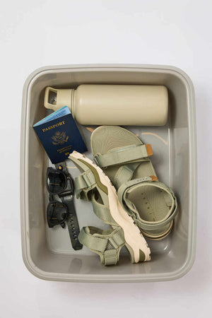 Reef Cross Shore Sage Tan סנדלי גברים ריף