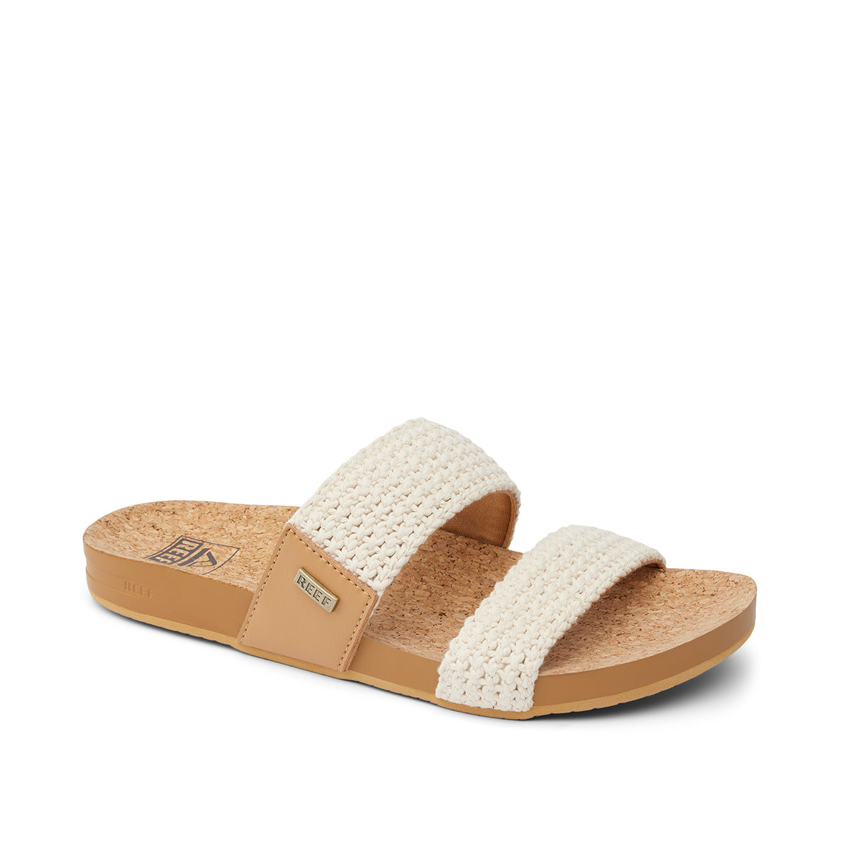 Reef Cushion Vista Natural Crochet Textile כפכפי ריף לנשים