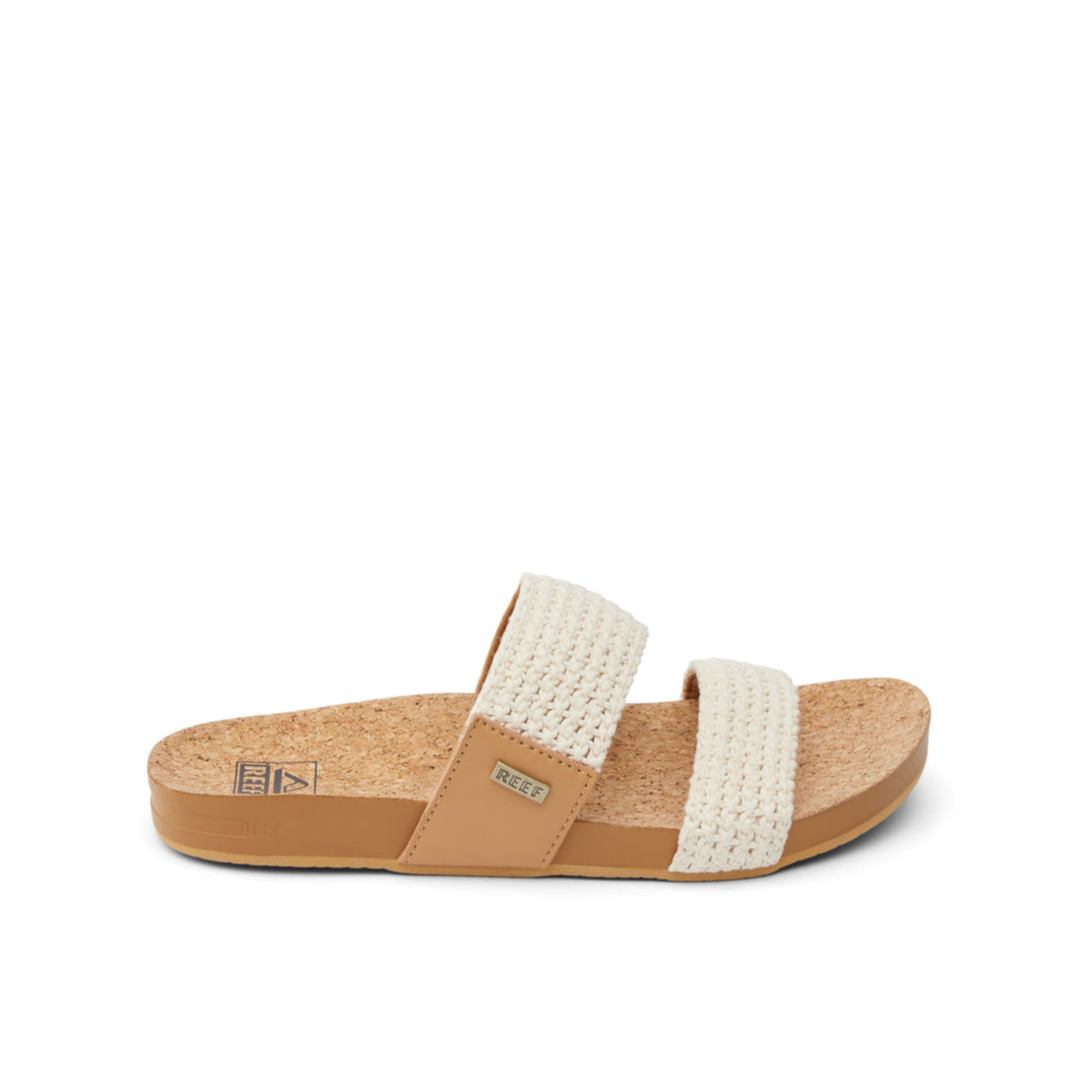 Reef Cushion Vista Natural Crochet Textile כפכפי ריף לנשים