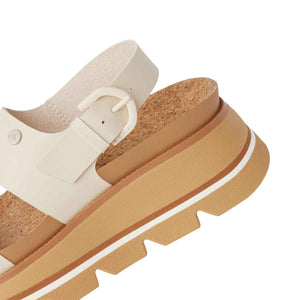 Reef Vista Luxe Liah White Tan סנדלי ריף לנשים