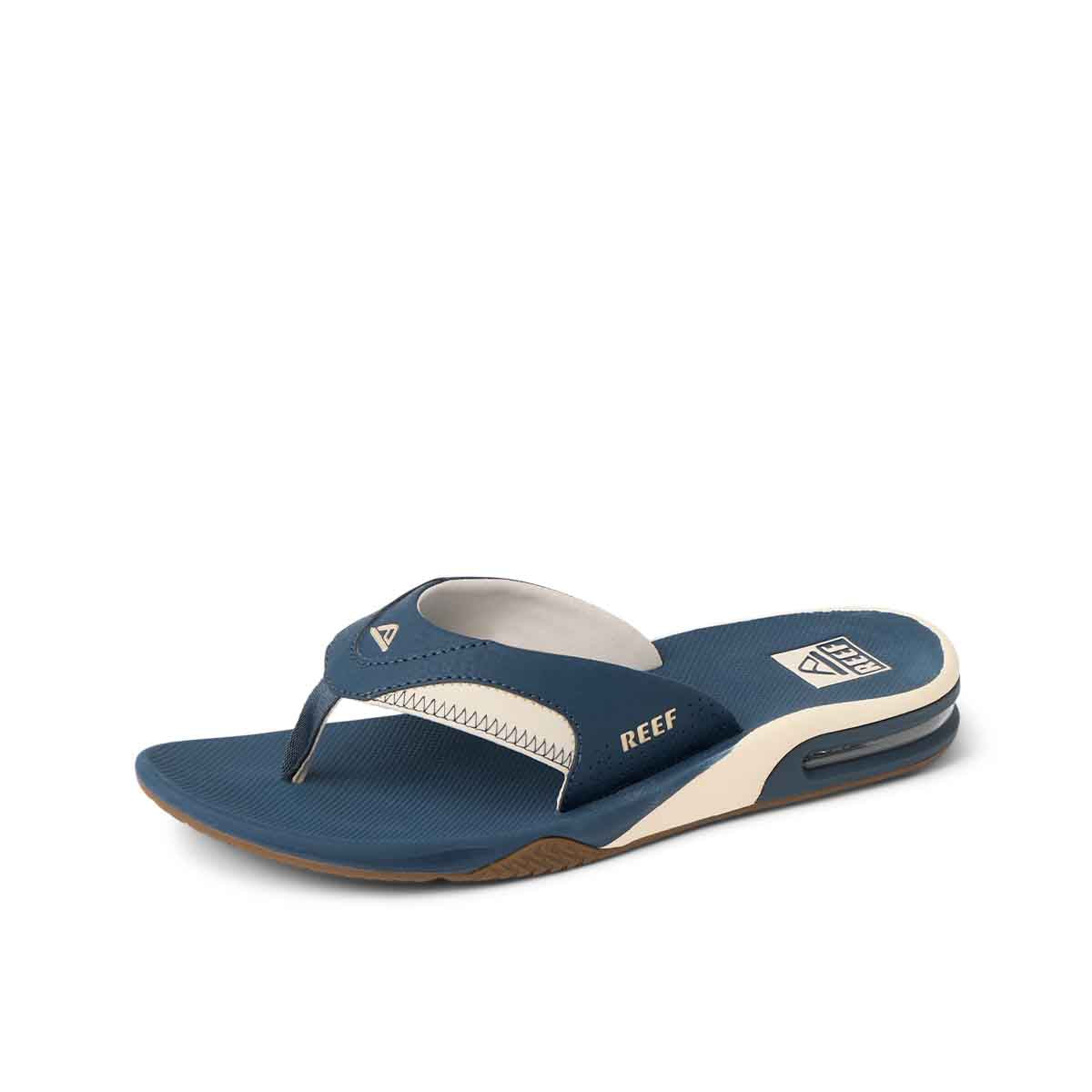 Reef Fanning Navy Oat כפכפי ריף לגברים