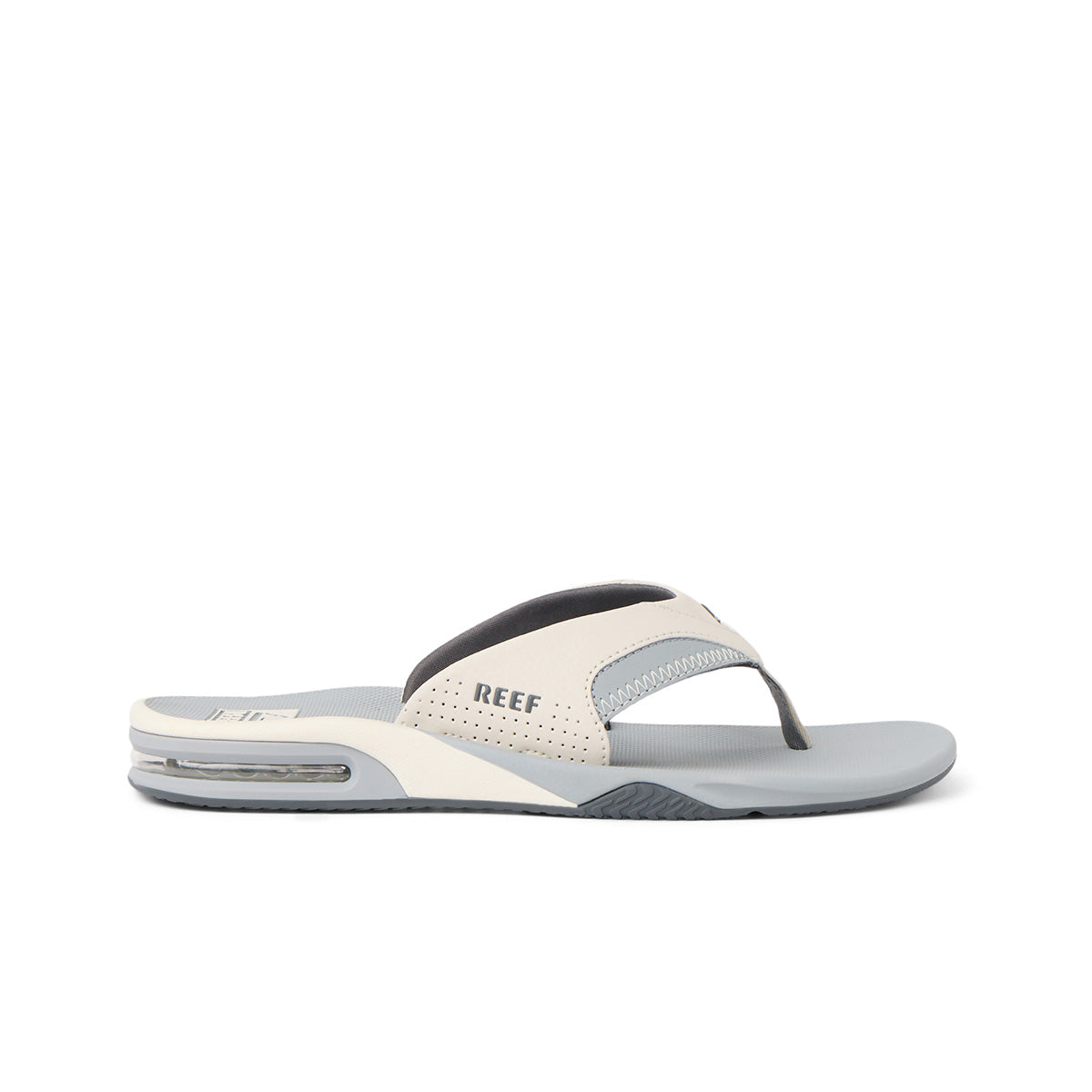 Reef Fanning Light Grey Grey Blue כפכפי ריף לגבר