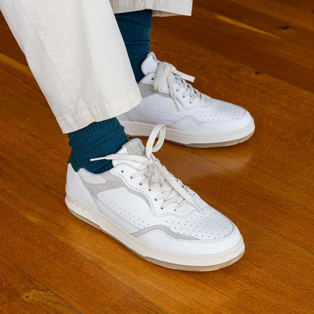 Clae Haywood Offwhite Botanical Garden men סניקרס גברים